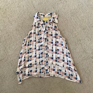 Anthropologie Maeve Lipstick Top (0)